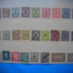HOPCT LOT NR 480 GERMANIA REICH 26 TIMBRE VECHI STAMPILATE