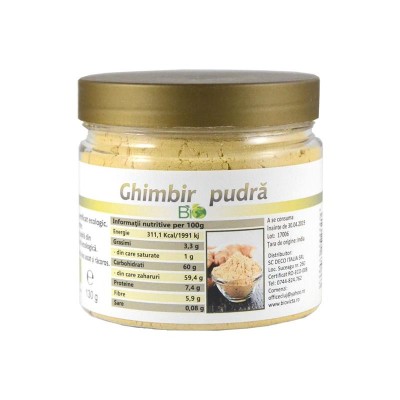 Ghimbir Pudra Bio 130 grame Deco Italia foto