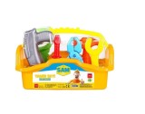Trusa de unelte pentru copii, cutie scule de jucarie, 6 piese, 5441, Ucar Toys