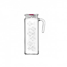 Set 6 Carafe sticla 1,2L cu capac Bloom BLO120 foto