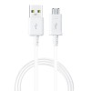 Cablu de date Samsung Micro-USB, 1.5m, 2A, alb, bulk, ECB-DU4EWE