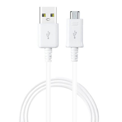 Samsung - Data Cable (ECB-DU4EWE) - USB to Micro-USB, 2A, 1.5m - White (Bulk Packing) foto