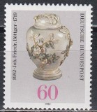 Germania 1982 - 300 de ani de la nașterea lui John E.B&ouml;ttger, MNH, Nestampilat
