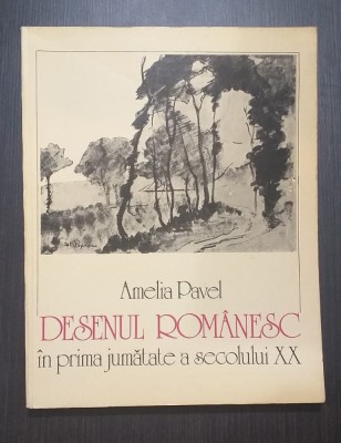 DESENUL ROMANESC IN PRIMA JUMATATE A SECOLULUI XX - AMELIA PAVEL foto