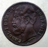 1.770 ROMANIA CAROL I 2 BANI 1879 deteriorata