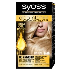 Vopsea de Par Permanenta, Fara Amoniac, SYOSS Oleo Intense, 9-60 Nuanta Blond Nisipiu, 115 ml, Vopsea Permanenta, Vopsea Fara Amoniac, Vopsea SYOSS, V foto