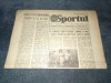 ZIARUL SPORTUL 27 IULIE 1983