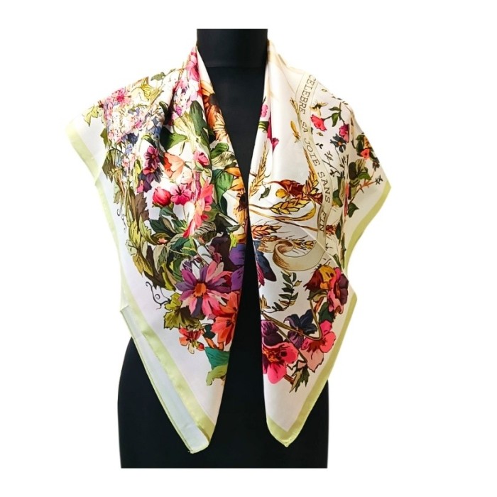 Esarfa din satin Summer Sun