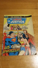 BD Benzi desenate Franceza La Legion de Justice #3 Les imposteurs DC Comics foto