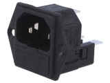 Conector Alimentare AC 10A 250V IEC 60320