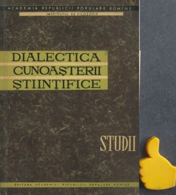 Dialectica cunoasterii stiintifice foto