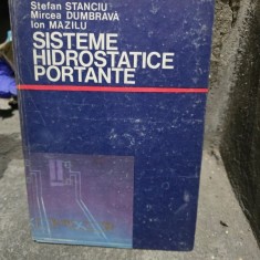 Sisteme hidrostatice portante - Stefan Stanciu