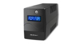 Qoltec Sursă de alimentare ne&icirc;ntreruptibilă interactivă UPS| Monolit | 1000VA | 600W | LCD | USB | RJ45