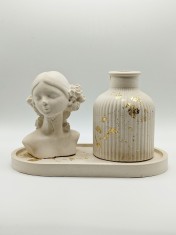 Set ceramic decorativ Lady foto
