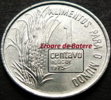 Cumpara ieftin Moneda FAO 1 CENTAVO - BRAZILIA, anul 1975 *cod 642 A = EROARE de BATERE, America Centrala si de Sud