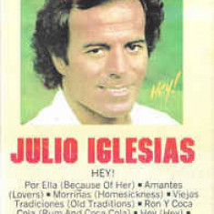 Casetă audio Julio Iglesias ‎– Hey!, originală