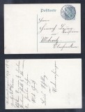Germany 1905 Postal History Rare Old postcard postal stationery Sonnefeld D.444