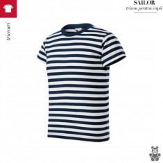 Tricou Sailor, copii din bumbac 100% foto