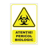 Indicator avertizare &bdquo;Atenție! Pericol biologic&rdquo;