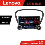 Navigatie Peugeot 607 Lenovo 8 core 4+64 10.5 inch Incell 1K android Wifi 5Ghz gps internet Kit-607 CarStore Technology