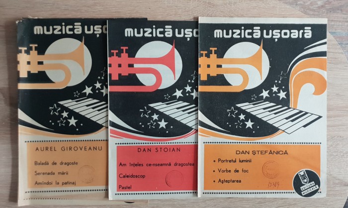 3 x Muzică ușoară: Aurel Giroveanu * Dan Stoian * Dan Ștefănică