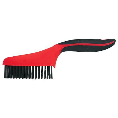 Strend Pro Brush CG686, 4 r&amp;acirc;nduri, oțel, ComfortGrip foto