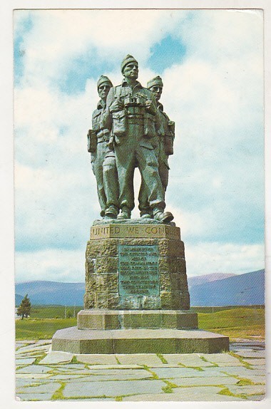 bnk cp Scotia - Spean Bridge - Commando Memorial - circulata
