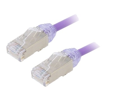Patch Cord F/UTP Cat6a 2m Violet foto