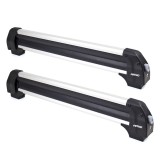 Suport schi sau snowboard cu prindere pe barele transversale, 760mm, model ssr-01l, Amio