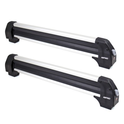 Suport schi sau snowboard cu prindere pe barele transversale, 760mm, model ssr-01l foto