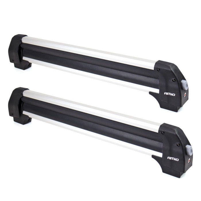 Suport schi sau snowboard cu prindere pe barele transversale, 760mm, model ssr-01l