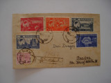 Plic circulat 1948 cu timbre Regele Mihai