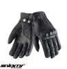 Manusi femei piele pentru scuter - motocicleta Urban iarna Seventy model SD-C33 negru Negru S (7 cm)
