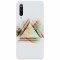 Husa silicon pentru Xiaomi Mi 9, Abstract Grunge Light Triangle