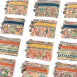 Portmoneu din pluta cu fermoare