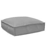 vidaXL Cojoc de Palet pentru Scaun Gri 50x50x12 cm, Țesătură Oxford