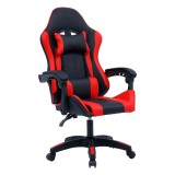 Cumpara ieftin Scaun de gaming William piele ecologica negru - rosu