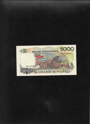 Rar! Indonezia 5000 rupiah rupii 1992(97) seria152861 unc foto