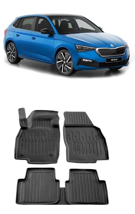 Set Covorase Auto Cauciuc Umbrella Pentru Skoda Scala (2019-)