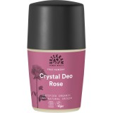 Urtekram Deo Roll-on cu Trandafir, 50ml - Deodorant Natural, Organic, Formula Bl&acirc;nda cu Glicerina, Certificat COSMOS