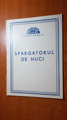 program opera romana 1972- spargatorul de nuci-balet in 3 acte de piotr ilici c. foto