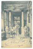 2428 - Queen ELISABETH, Regale, Royalty, Romania ( Printed Autograph ELISABETH ) - old postcard - unused - 1903