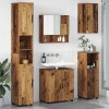 Set de mobilier pentru baie 5 pcs Lemn vechi 61 x 35 x 64 cm