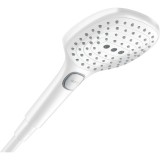 Para de dus mobila cu 3 jeturi, alb mat, Hansgrohe Raindance Select E 120