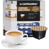 Cortado, 16 capsule compatibile Dolce Gusto, La Capsuleria