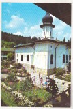 bnk cp Biserica manastirii Agapia - Vedere - uzata