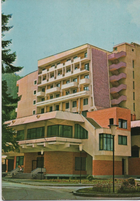 CPI B 11051 CARTE POSTALA - SLANIC MOLDOVA. HOTEL PERLA
