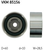 SKF VKM 85156 Rola ghidare/conducere, curea distributie
