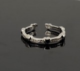 Cumpara ieftin Inel Reglabil din Argint 925 , Model Eternity cu Inimi E i Insertie Zirconiu