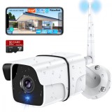 Cumpara ieftin Camera Supraveghere Wireless Exterior / Interior, 5MP, VisionHub&reg;, Conectare Telefon, WIFI, 1080P FullHD, Tuya, Comunicare bidirectionala, alarma, Sen